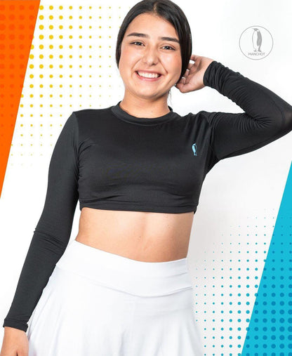 BUZO CROP TOP MALLA